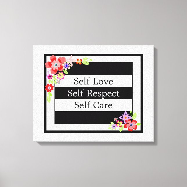 "Self Love", Un Magnífico Lienzo Floral. (Anverso)
