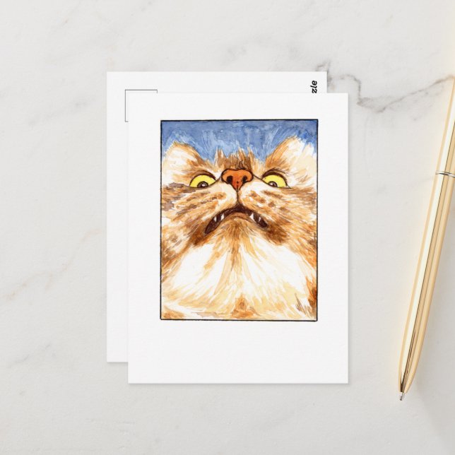 Selfie de Mascota de gato - Postales de DNM (Anverso/Reverso In Situ)