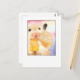 Selfie de mascota de hámster - Tarjetas postales D