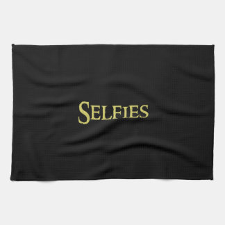 Selfies toalla de cocina, a la venta!