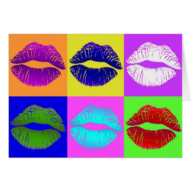 Sellado con un beso (Anverso (Horizontal))