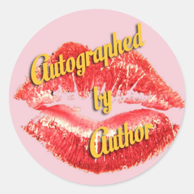 Sellado con un Pegatina de un Kiss (Anverso)