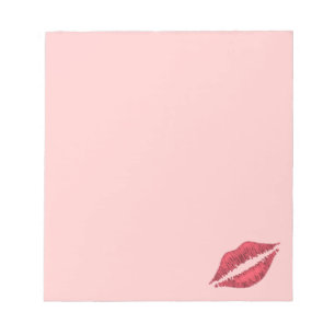 Sellado con una libreta del beso