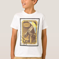 Sello 1957 de la astronomía de URSS de la camiseta