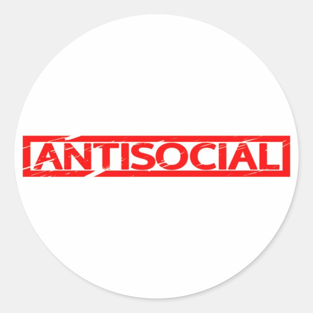 Sello antisocial (Anverso)