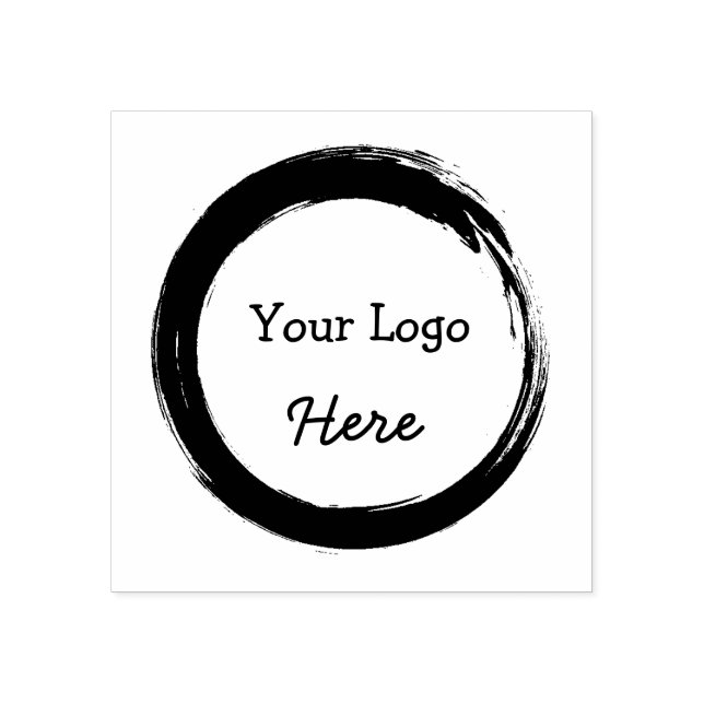 Sello artístico del logotipo de negocios (Impresión)