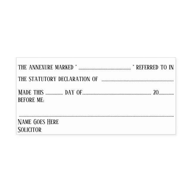 Sello Automático Abogado de la declaración legal de anexión de abog (Diseño)