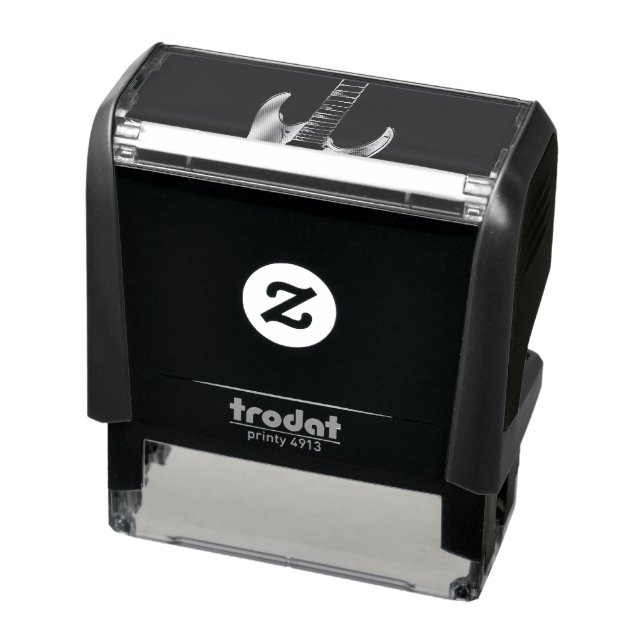 Sello Automático Acoustic guitar player gift (Producto)