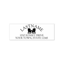 Sello Automático Adirondack Chairs