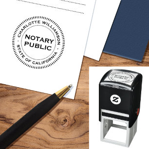 Sello Automático Agente de Firma de Préstamos Notario Público Profe