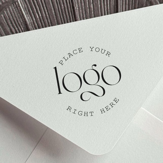 Sello Automático Agrega tu logo personalizado Promocional Empresari (professional custom business logo stamp)