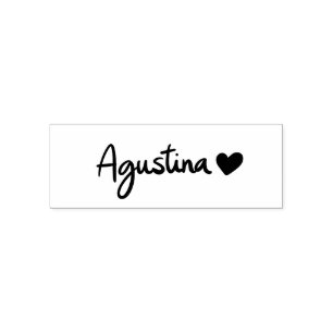 Sello Automático Agustina Personalizado Stamp
