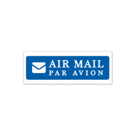 Sello Automático AIR MAIL PAR AVION 手紙 エアメールスタンプ mail letter セルフインキ