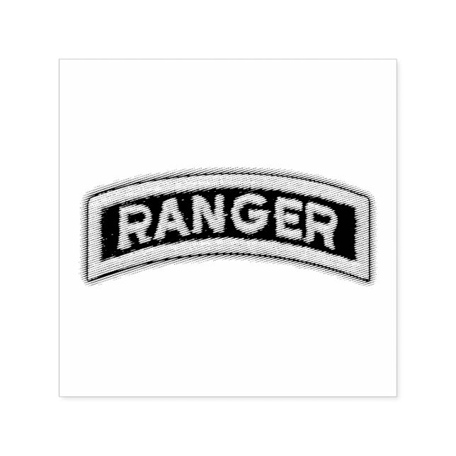 Sello Automático Airborne Rangers Veterans Vets LRRP (Diseño)