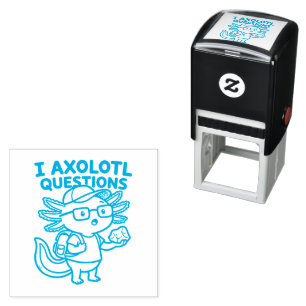 Sello Automático Ajolote nerd sarcástico I Preguntas de ajolote Mem