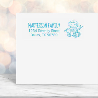 Sello Automático Alegre dirección de la familia Toy Robot