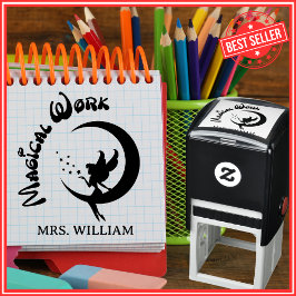 Sello Automático Alentamiento de la calificación del buen trabajo d