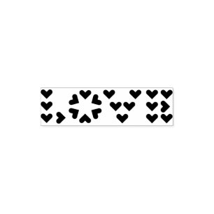 Sello Automático AMOR en los corazones