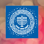 Sello Automático Amor y menorah ligero<br><div class="desc">Celebrar ocho días y ocho noches del Festival de las Luces con tarjetas y regalos de Hanukkah. El festival de las luces está aquí. Encienda la menorah, juegue con el dreidel y festín sobre los lagos y los suganiots. Celebra el espíritu de Hanukkah con amigos, familia y seres queridos deseándoles...</div>