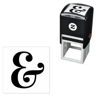 Sello Automático Ampersand Chic Y Signo De Y