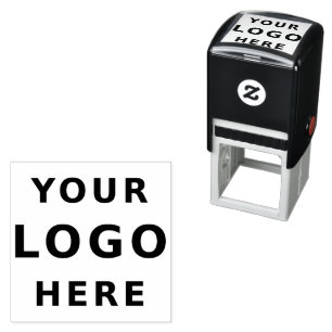 Sello Automático Añadir un logotipo profesional simple Minimalista
