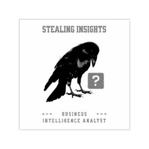 Sello Automático Analista de Inteligencia Comercial Crow