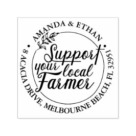 Sello Automático Apoyar su tema Farner local