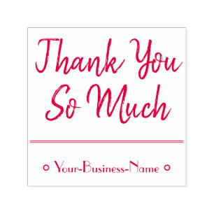 Sello Automático Apreciativo "Muchas Gracias" Apreciativo