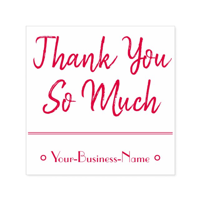 Sello Automático Apreciativo "Muchas Gracias" Apreciativo (Diseño)