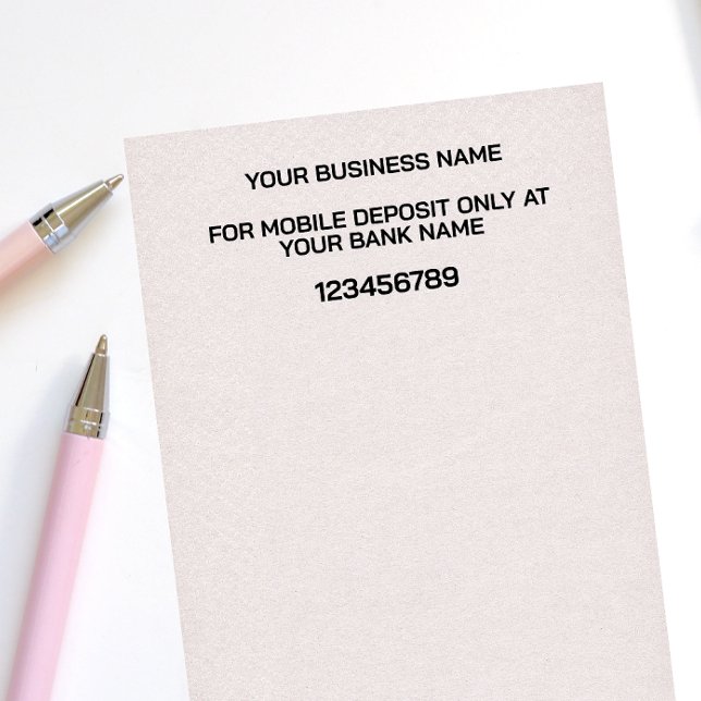 SELLO AUTOMÁTICO APROBACIÓN DE DEPÓSITO MÓVIL MODERNO DEL BANCO (Subido por el creador)