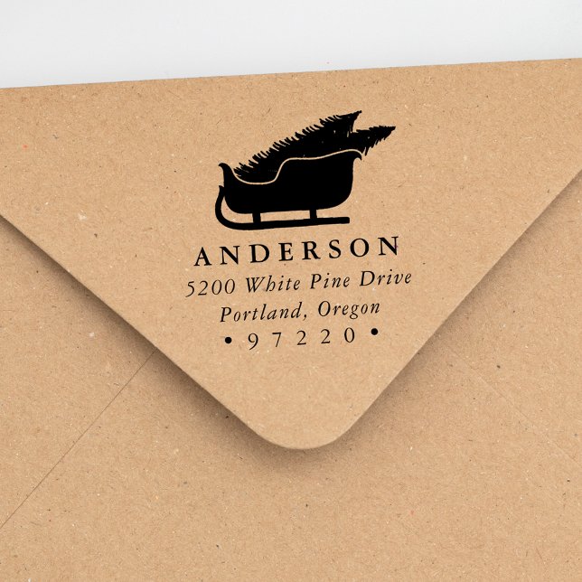 Sello Automático Árboles de Navidad en dirección de retorno de Slei (Subido por el creador)