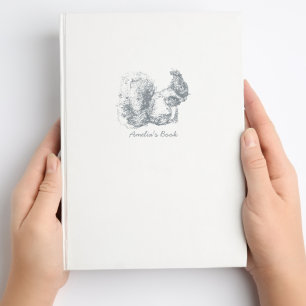 Sello Automático ardilla monográfica Este Libro Pertenece A