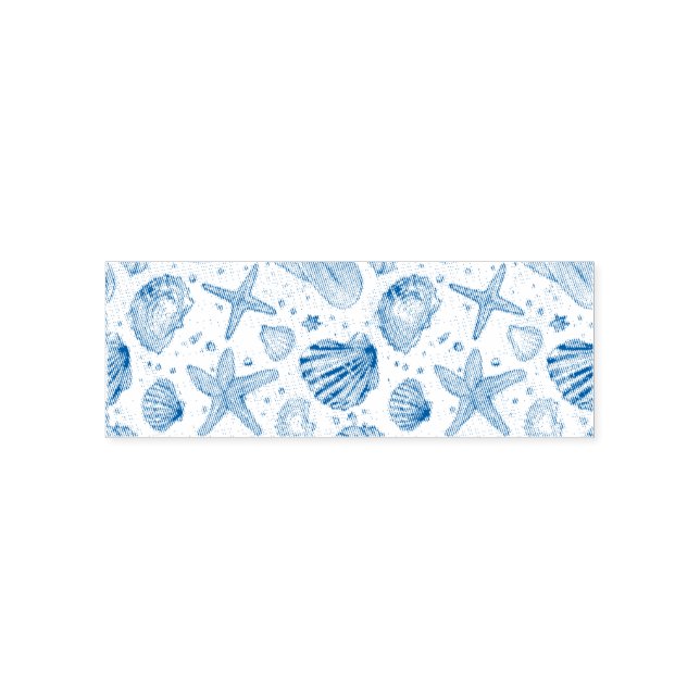 Sello Automático Armonía de Concha Azul (Diseño)