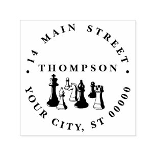 Sello Automático Arte de ajedrez #2