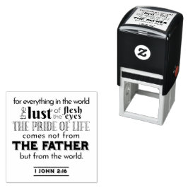 Sello Automático Arte de reflexión espiritual - 1 John 2:16