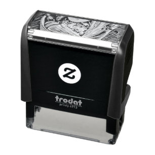 Sello Automático Arte retro japonés