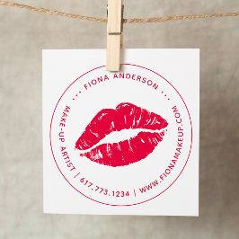 Sello Automático Artista de Maquillaje de Labios Kiss