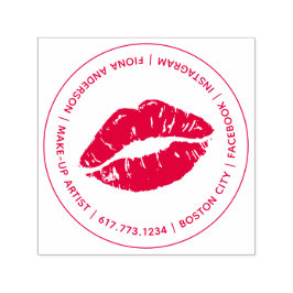 Sello Automático Artista de maquillaje de levadura de beso