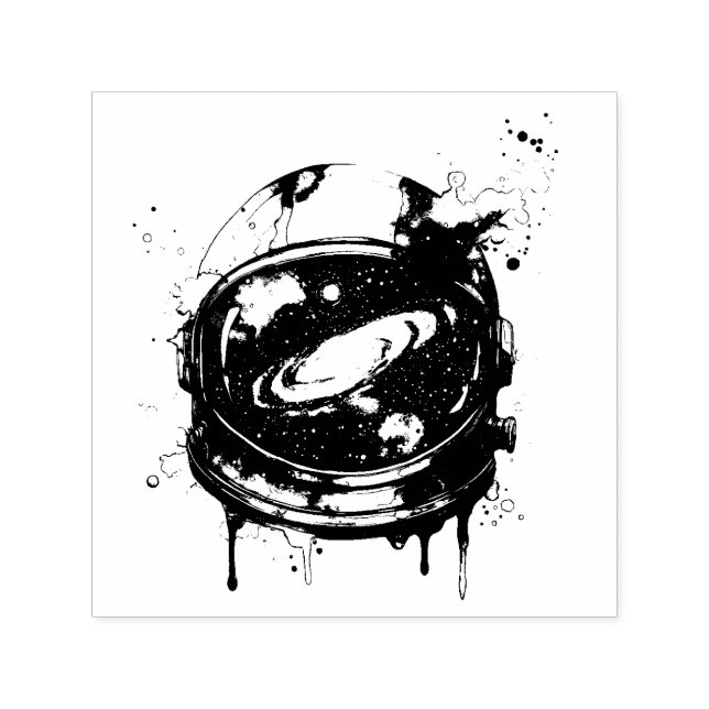 Sello Automático Astronauta (Diseño)