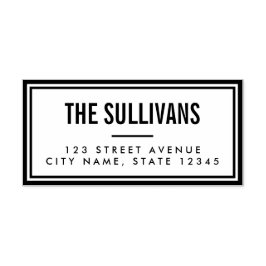 Sello Automático Audaz estampado de goma personalizado moderno