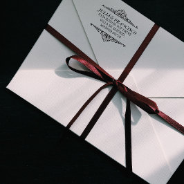 Sello Automático Automatic Rubber Stamp with Family Address