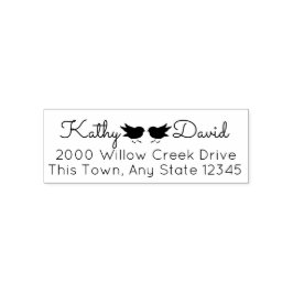 Sello Automático Aves encantadoras