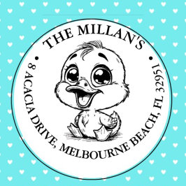 Sello Automático Baby Happy Duck