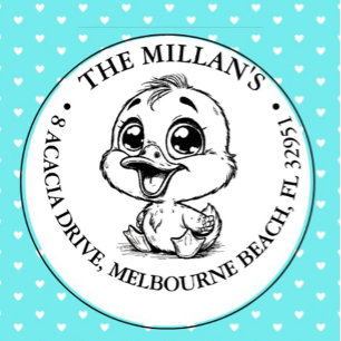 Sello Automático Baby Happy Duck