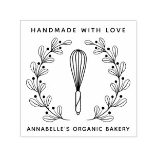 Sello Automático Bakery Whisk Wreath