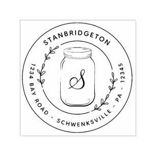 Sello Automático Ball Jar con dirección de devolución de Personal