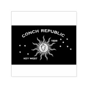 Sello Automático Bandera de la República Conch, Bandera de Key West