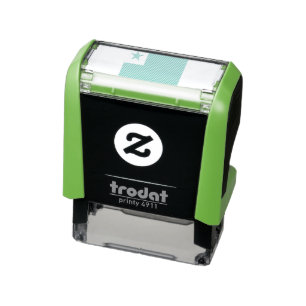 Sello Automático Bandera del esperanto,