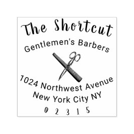 Sello Automático Barber, peluquera