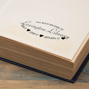 Sello Automático Biblioteca de la Ciudad Lee Lo Ama Devuelverlo